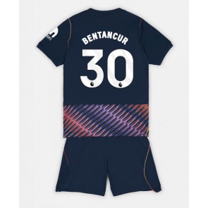 Tottenham Hotspur Rodrigo Bentancur #30 Udebanetrøje Børn 2026-27 Kortærmet (+ Korte bukser)